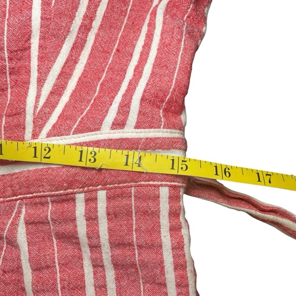Anthropologie Red Striped Jumpsuit - Picture 12 of 15